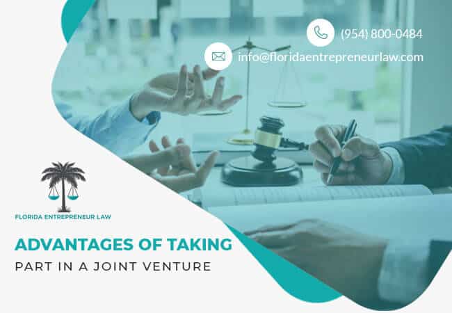 Advantages Of Taking Part In A Joint Venture